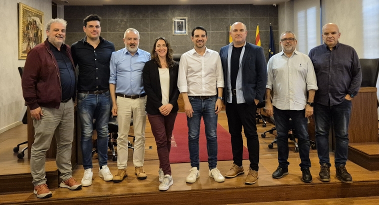 Castelldefels visit_Mayor meeting