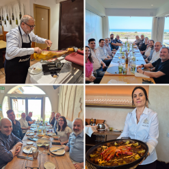 The Food Capitals and the Mayor of Castelldefels, Spain